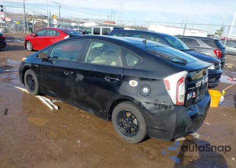 2014 Toyota Prius Two from USA, damaged, VIN JTDKN3DU6E0376976